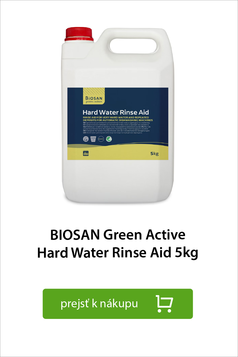 BIOSAN Green Active Hard Water Rinse Aid 5kg