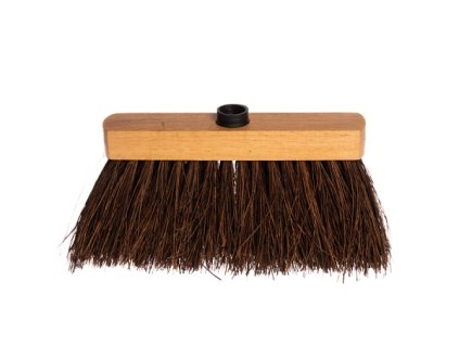 Exteriérový drevený zmeták na násadu 25cm NATUR FIBRE