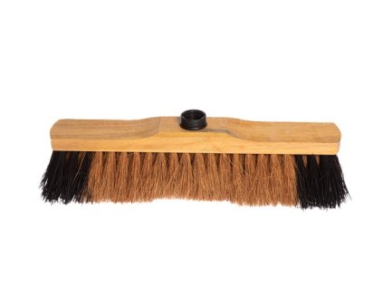 Univerzálny drevený zmeták na násadu 38cm NATUR MIX FIBRE