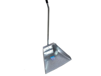 Kovová lopata s násadou GALVA DUSTPAN L