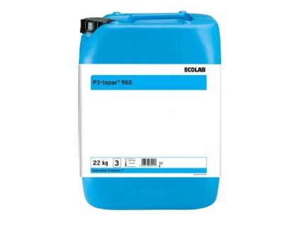 ECOLAB P3-topax 960, čistiaci a dezinfekčný prostriedok 22 kg