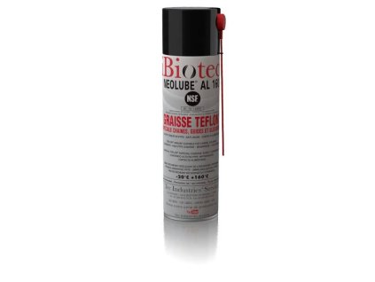 Neolube AL 160 účinné teflónové biele mazivo proti opotrebovaniu 650 ml