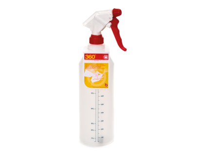 Fľaša s rozprašovačom 360°, 1035 ml