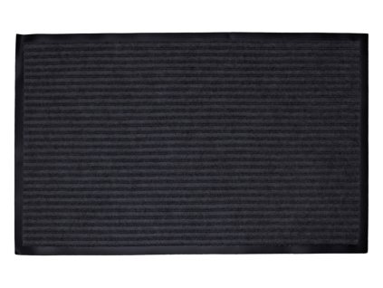 Čistiaca vstupná rohož 60x90cm DOORMAT tmavosivá
