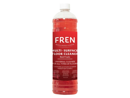 FREN Čistič na podlahy a povrchy Červené ovocie Multi-Surface Floor Cleaner Red Fruits 1L