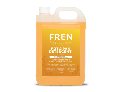 FREN Koncentrovaný prostriedok na riad Professional Pot&Pan Detergent Lemon 5L