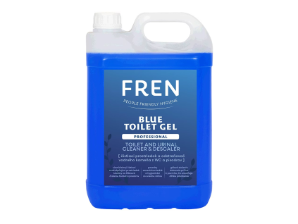 FREN Gélový čistič WC a pisoárov Professional Blue Toilet Gel 5L