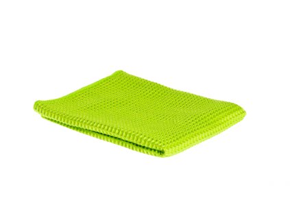 Vaflová utierka na čistenie a leštenie WAFFLE WAVE CLOTH 280 zelená
