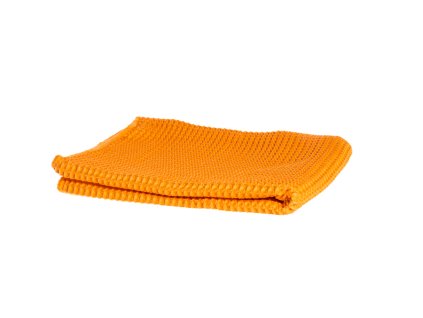 Vaflová utierka na čistenie a leštenie WAFFLE WAVE CLOTH 280 oranžová