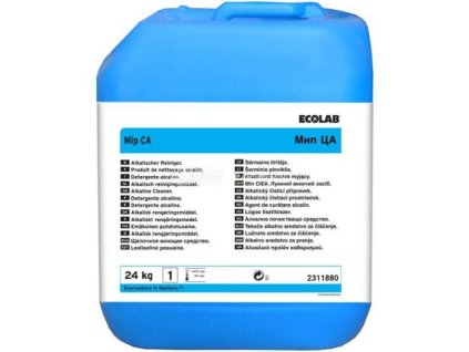 ECOLAB MIP CA, tekutý silne alkalický čistiaci prostriedok 24 kg