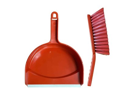 HACCP set - zmeták + lopatka červená