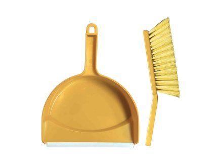 HACCP set - zmeták + lopatka žltá