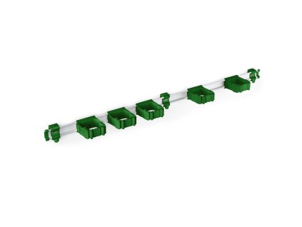 Toolflex ONE set (koľajnica 94cm/3ks držiak) - zelená
