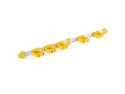 Toolflex ONE set (koľajnica 94cm/3ks držiak) - žltá