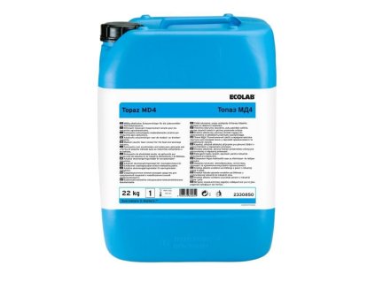 ECOLAB TOPAZ MD4, jemný alkalický čistiaci prostriedok 22 kg