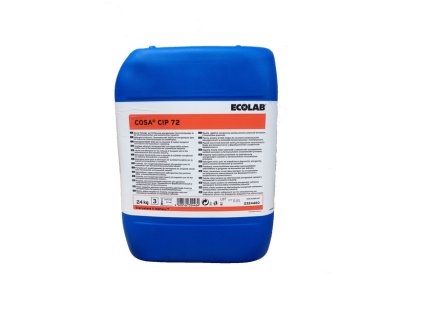 ECOLAB Cosa CIP 72, tekutý kyslý detergent 24 kg