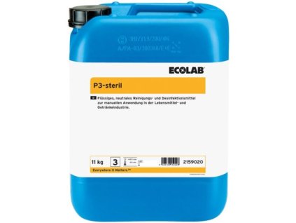 ECOLAB P3-steril, neutrálny dezinfekčný prostriedok 11 kg