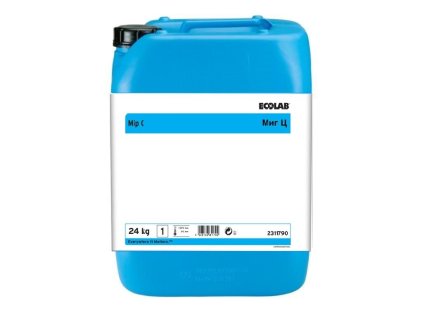 ECOLAB MIP C, silný zásaditý čistiaci prostriedok 24 kg