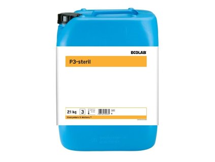 ECOLAB P3-steril, tekutý neutrálny dezinfekčný prostriedok 21 kg