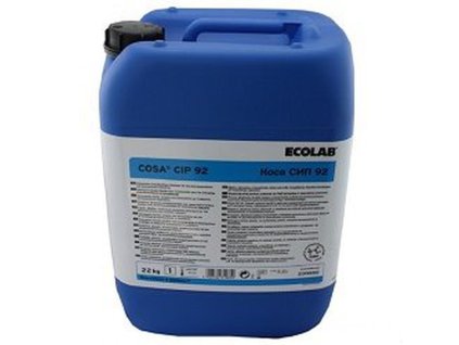 ECOLAB Cosa CIP 92,  kvapalný, alkalický čistiaci prostriedok 22 kg