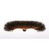 Interiérový tvarovaný drevený zmeták na násadu 45cm TEAK GRISE FIBRE