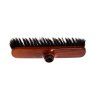 Interiérový drevený zmeták na násadu 28cm TEAK BLACK FIBRE