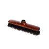 Interiérový drevený zmeták na násadu 28cm TEAK BLACK FIBRE
