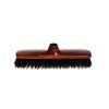 Interiérový drevený zmeták na násadu 28cm TEAK BLACK FIBRE