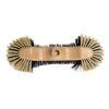 Interiérový tvarovaný plastový zmeták na násadu 29cm SYNTH FIBRE