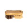 Drevená kefa na čistenie zeleniny 13cm NATUR MIX FIBRE