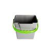 GREEN HANDLE BUCKET 6