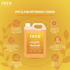 FREN Koncentrovaný prostriedok na riad Professional Pot&Pan Detergent Lemon 5L