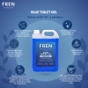 FREN Gélový čistič WC a pisoárov Professional Blue Toilet Gel 5L