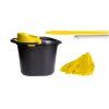 MOP SET MICRO STRIPS YELLOW PREMIUM