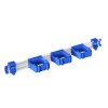 Toolflex ONE set (koľajnica 54cm/3ks držiak) - modrá